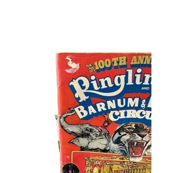 VINTAGE 1970 Ringling Bros circus 100 anniversary program - Picture 2 of 12